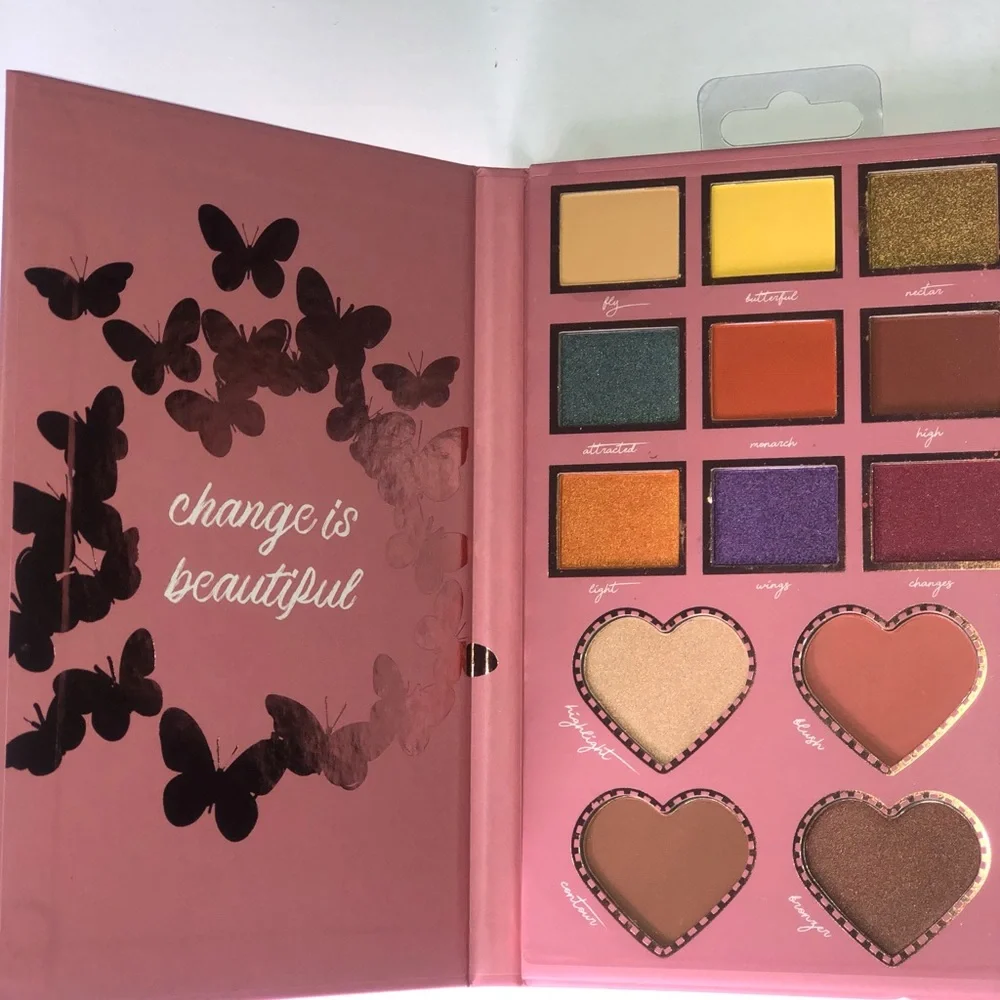 Color Central Flutter Face & Eye Palette 🦋